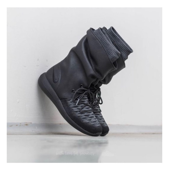 Nike ROSHE TWO HI FLYKNIT 5 Black